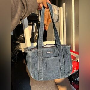Aeropostale Blue Denim Shoulder Bag